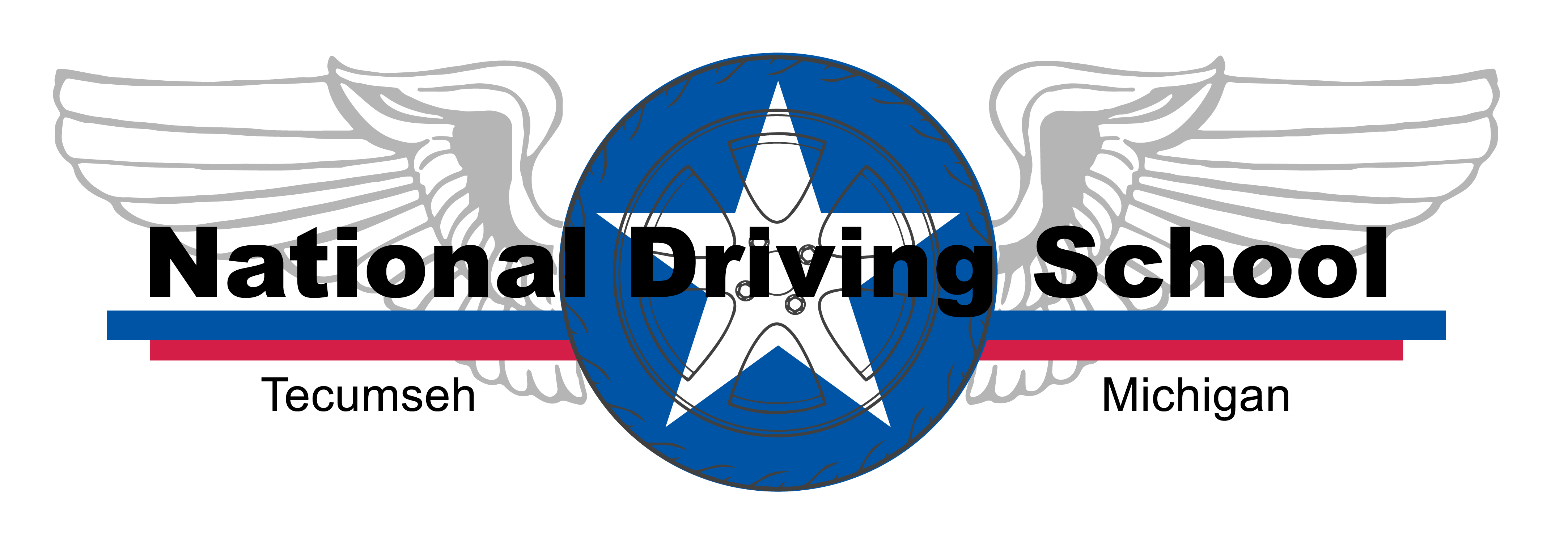 National Driving School Logo